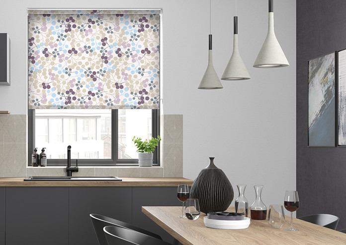 Original, Plum - Twist&Fit Roller Blind - Image 3